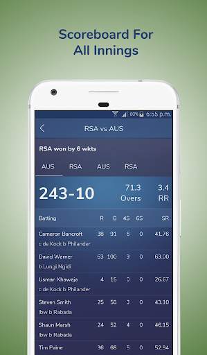 Live Cricket Score screenshot 8