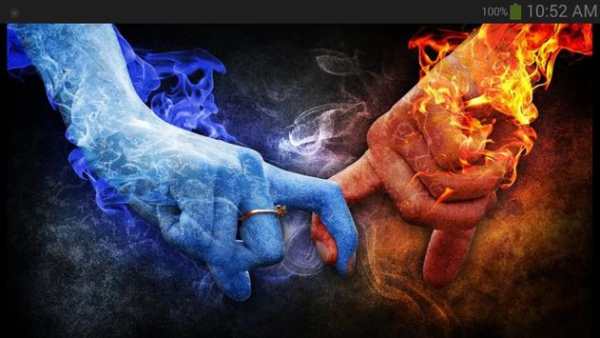 Fire & Ice Wallpaper screenshot 2
