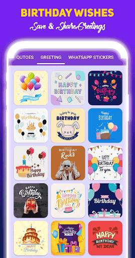 Birthday Wishes Status and Quotes screenshot 3