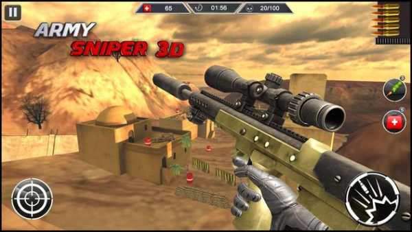 tentara sniper 3d gurun shot screenshot 4
