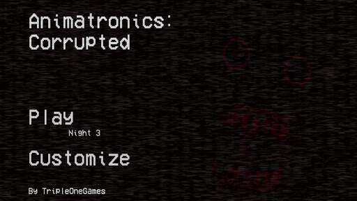 Animatronics: Corrupted screenshot 1