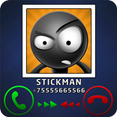 ikon Stickman Fake Call Joke