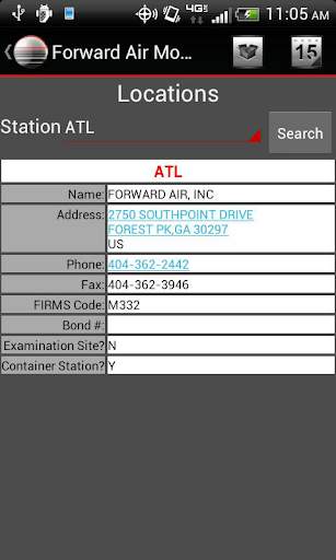 Forward Air Mobile screenshot 2