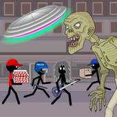 Stickman Mentalist: Last Zombie Work 1.0.0