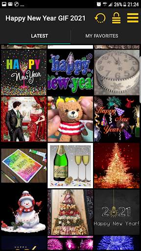 Happy New Year 2021 GIF screenshot 4