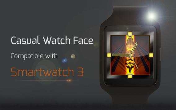 Casual Watch Face 6 تصوير الشاشة