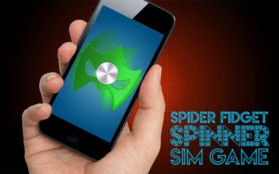 Spider Fidget Spinner Sim Game screenshot 5