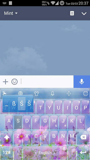 Keyboard Theme G Spring Flower screenshot 5