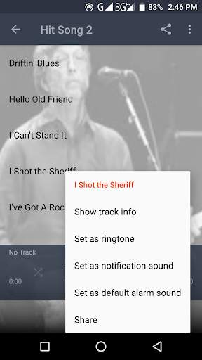 Eric Clapton Song screenshot 4