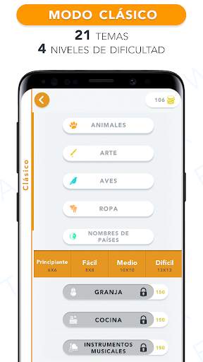 Sopas de Letras en Español screenshot 6