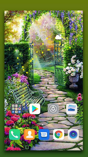 Garden Live Wallpaper screenshot 3