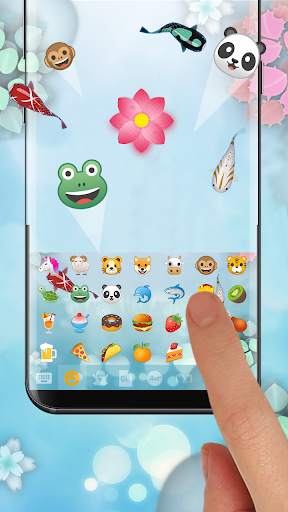 Koi Fish Keyboard Skin स्क्रीनशॉट 1