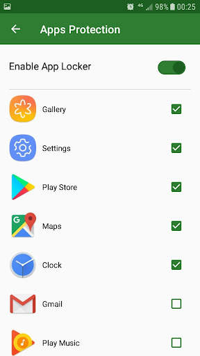 Fingerprint App Lock, Incoming Call Lock, App Lock screenshot 4