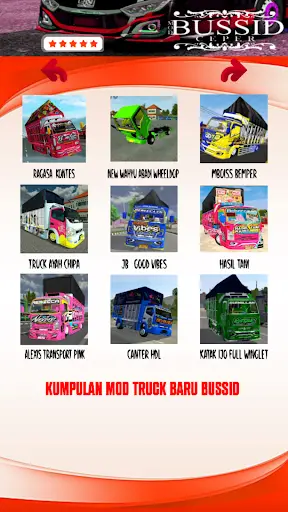 Mod Truck Ceper Bussid screenshot 5