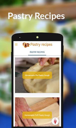 Pastry Recipes screenshot 1