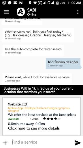 Sabi App screenshot 1