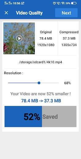 Compress Video screenshot 1