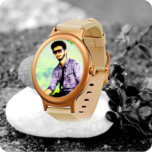 watch photo frame - watch photo editor screenshot 1