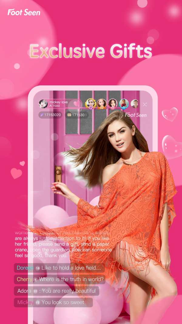 Footseen Live-Live Stream & Live Video Chat screenshot 3