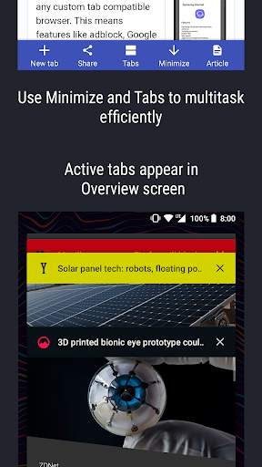 Lynket Browser (previously Chr screenshot 5