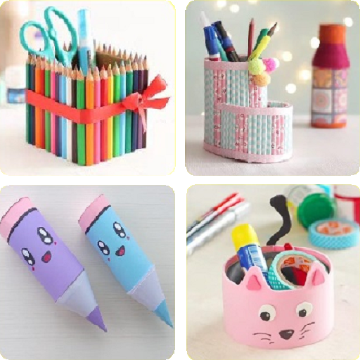 How to make school supplies 5000  आइकन