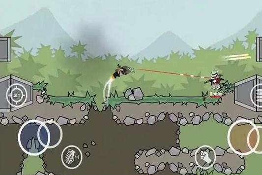 Trick Doodle Army 3 Mini Militia screenshot 3