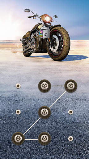 AppLock Theme Motorcycle – Paid Theme screenshot 1