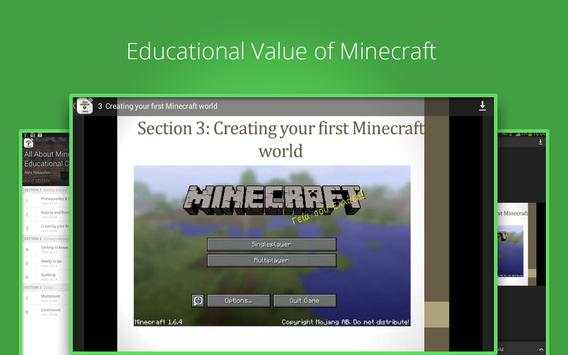 Education with Minecraft Game screenshot 4