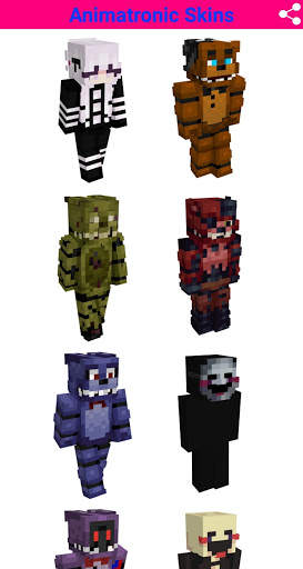 Animatronic Skins For Minecraft screenshot 2