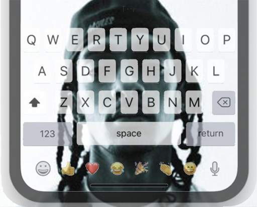 The New Nipsey Hussle Keyboard Theme screenshot 3