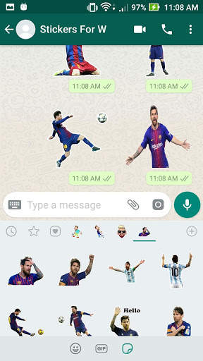 Messi Stickers For Whatsapp screenshot 6