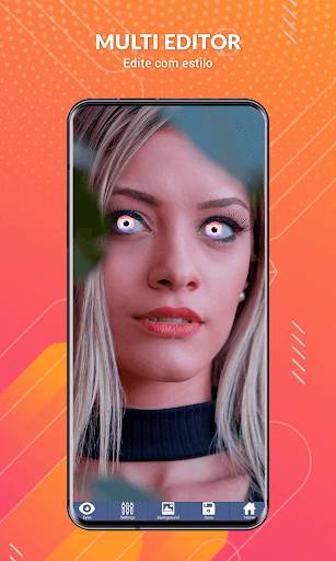 Trocador de cor dos olhos screenshot 7