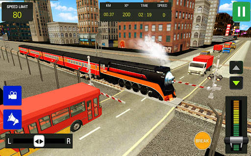 City Train Sim-Train Games 3D स्क्रीनशॉट 7