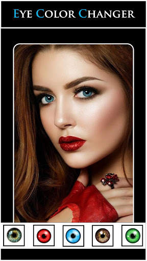 Eye Colour Changer - Eye Color Studio 4 تصوير الشاشة