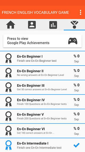 EVOG - Fransızca İngilizce Kelime Oyunu screenshot 7