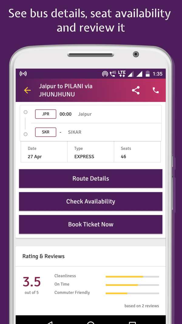 RSRTC Bus Schedule, Bus Ticket, Time Table screenshot 3