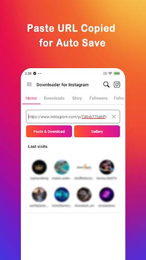 Downloader for Instagram screenshot 2