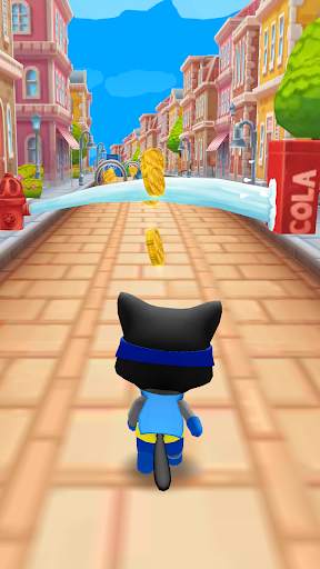 Cat Hero Run - Cat Runner Game screenshot 2