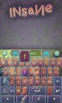 Insane GO Keyboard Theme screenshot 4