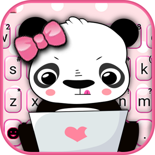 ชุดรูปแบบคีย์บอร์ด Pink Panda icon