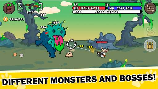 Cat Gun 총을 가진 고양이 : 오프라인 슈팅 게임 screenshot 3