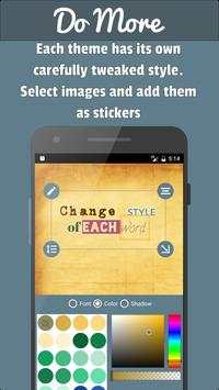PostMaker: put text on photos screenshot 5