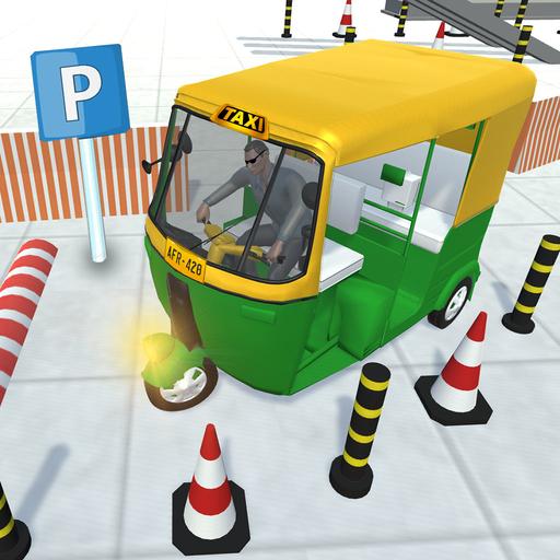 Modern Tuktuk Taxi Parking Simulator icon
