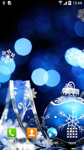 Winter Night Live Wallpaper screenshot 1