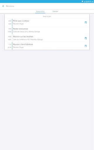 Skype for Business for Android screenshot 2