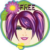 Party Hairstyles Make Up Game logo