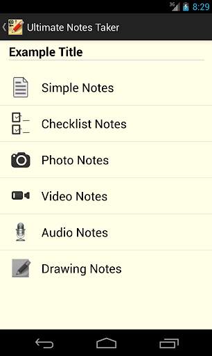 Ultimate Notes Taker скриншот 2