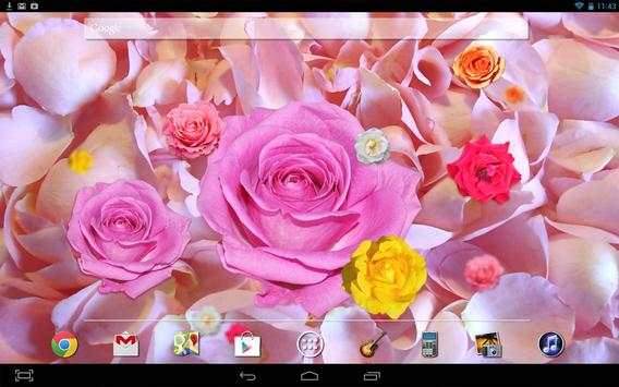 Rose Petals Live Wallpaper screenshot 3