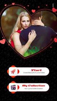 MyPic Lyrical Full Screen Video Maker With Music screenshot 1