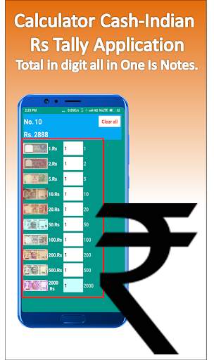 Calculator Cash-Indian Rs Tally screenshot 4